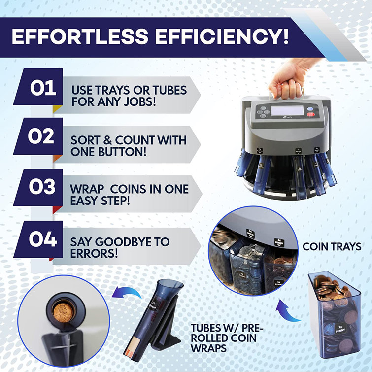 Bruce&Shark Plastic Coin Sorters Wayfair